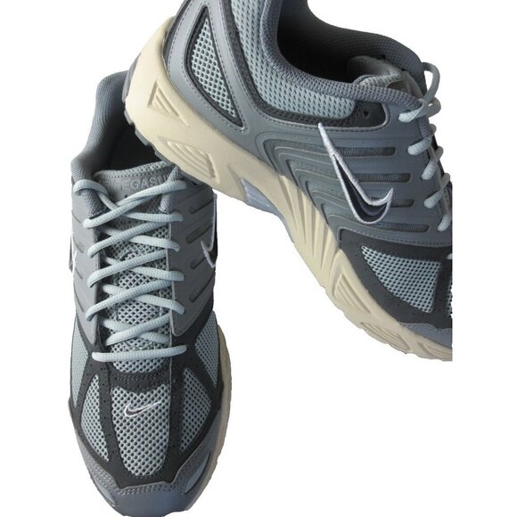 Nike Men's Air Pegasus 2005 Running Shoes Light Pumice Smoke Grey Sizes NIB - Picture 4 of 5